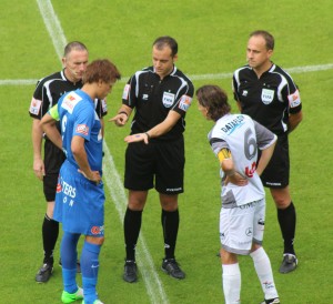Jelle Vossen - leading Genk from the front