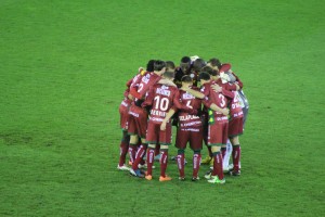Francky Dury's Zulte Waregem - hoping to finally go top