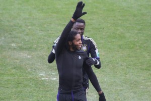 Anderlecht's Dieumerci Mbokani - suspended for four matches